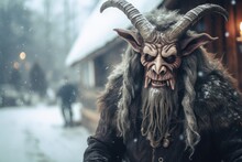Krampus, Christmas Devil Folklore Character