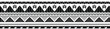 abstract seamless border pattern tribal fiji samoa maori