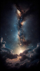 galaxy night sky