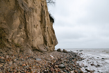 Wall Mural - cliff in Gdynia Orłowo in autumn