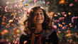 © siripimon2525 - Pictures of the atmosphere at a university graduation ceremony. Emotions: happiness, pride, joy, delight.