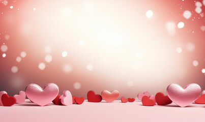 Wall Mural - valentines background