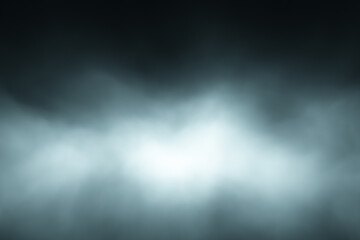 Wall Mural - dark blue white blurred foggy light illustration background.