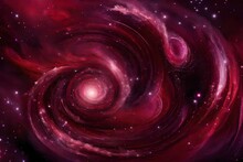 Purple  Red And Magenta Color Abstract Background 
Magenta Color Sparkling And Have Circles In It With Space Abstract Space Red Background With Small Stars Twinkling In It 