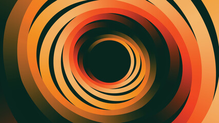 Wall Mural - Abstract gradient swirl lines background  - abstract orange and yellow background 