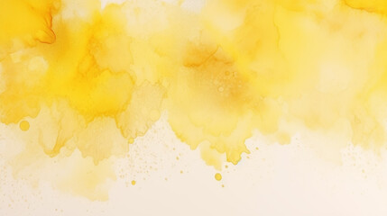 Wall Mural - brush yellow watercolor.color shades space image