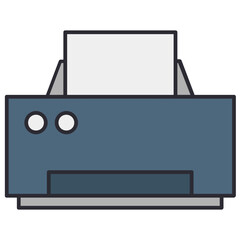 Poster - Printer icon