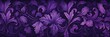 Beautiful purple damask pattern background