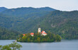 Church of the Assumption of the Virgin Mary on Lake Bled, Slovenia