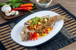 Grouper fish with sweet and sour chili