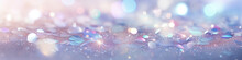 Abstract Glitter Lights Background Blurred Bokeh