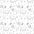 Seamless pattern graduation backdrop vector graphic