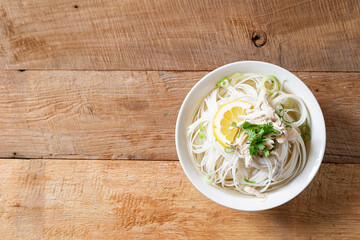 Canvas Print - Pho noodle, Vietnamese rice noodle