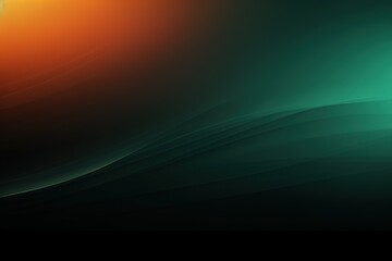 Poster - Abstract colorful waves on a dark background.