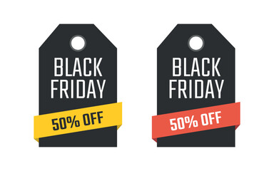 Wall Mural - black friday sale icon design, discount label