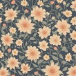 © sam - Flower pattern wallpaper, zoom meeting