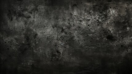 Wall Mural - Black grunge textured wall background painted