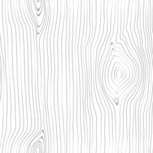 Seamless Wooden Pattern. Wood Grain Texture. Wavy Lines.