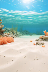 Wall Mural - tropical coral reef