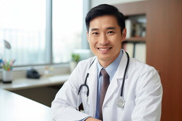 Poster - Generative AI picture photo of attractive successful young businessman model appearance