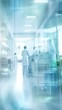 © Simone - Blurred interior of hospital with doctors