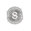 © ITOStudio - S, 3d, typography, alphabet, font, word, capital letter, meaning, designation, Helvetica, modern, no background