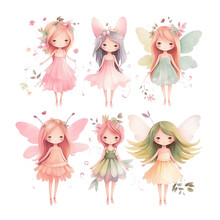Set Of Fairy