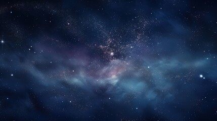 Wall Mural - illustration of deep space rich in stars