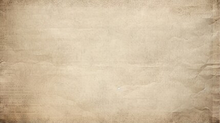 Poster - Old paper texture background, vintage retro newspaper empty blank space page with grunge stain line pattern for text creative, backdrop, wallpaper and any design