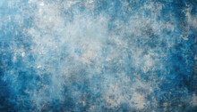 Blue Grunge Texture Background. Generative Ai.