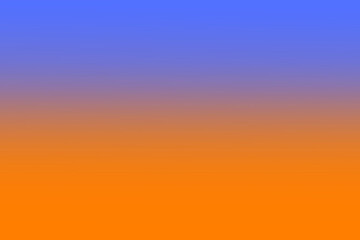 Wall Mural - abstract background with orange and blue