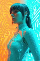 Poster - Glimpse into the High-Tech Future Generative AI