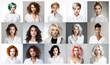 © nhannan - ai generated 15 different women portraits