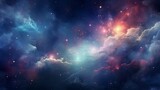Fototapeta Kosmos - Galaxy background. create using a generative ai tool 