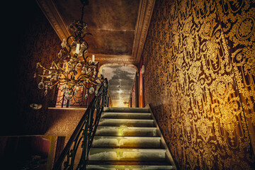 Wall Mural - The millionaires mansion.