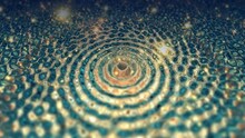 Blue Morphing Ripples Motion Background