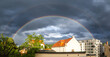 Regenbogen über der Elisabeth-Christinen Grundschule