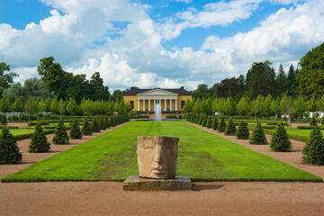 Wall Mural - View of the Botanical Garden, Uppsala, Sweden