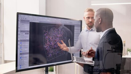 Poster - Big Data Science On Touchscreen Monitor