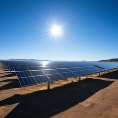 solar panels on the roof