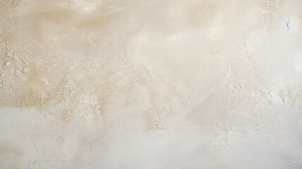 Wall Mural - A close-up photograph of a Venetian plaster wall with a subtle, luxurious beige and pearl-white color palette, showcasing the texture's refinement.