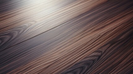 Wall Mural - A close-up of vinyl flooring with a realistic wood grain texture, creating a warm and inviting atmosphere.