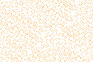 Wall Mural - Luxury gold background pattern seamless geometric line circle wave abstract design vector illustration. Christmas seamless pattern background.