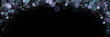 © irham - dark background with sparkling effects and glowing bokeh