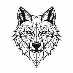 Wall Mural - Wolf Trophy