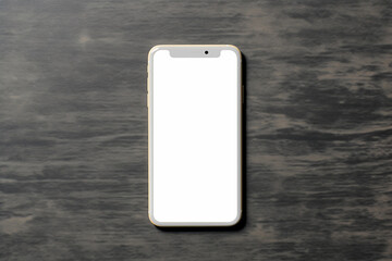 Blank smartphone mockup template