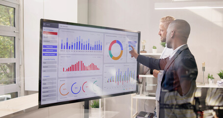 Poster - Corporate Business Presentation In Office