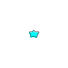 Fototapete - blob set element vector with color vector