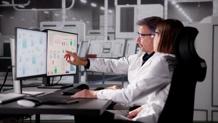 Poster - Experienced Technician Designing Industry Equipment