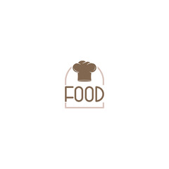 Poster - Food logo isolated on white background